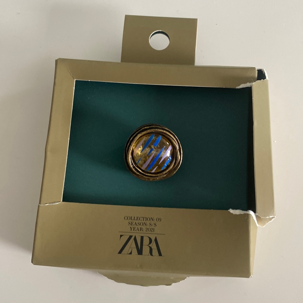 NWDamagedBox ZARA ring